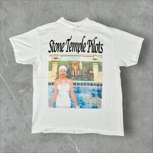 Vintage Stone Temple Pilots 1996 Shop Tour Size XL Single Stitch Reprint T-Shirt